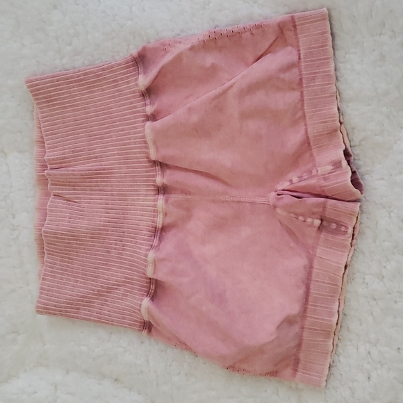 Free People Pants - Free People Good Karma Running Shorts light pink